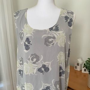 Floral Shell Top Ann Taylor